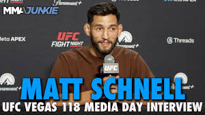 Matt Schnell over false-start retirement, eyeing upset of Costa