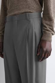 PANTALÓN FLUIDO LANA WIDE LEG RELAXED FIT