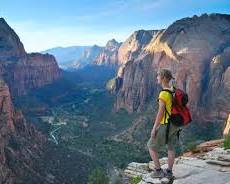 Image of cover page for a tech pack featuring a Yosemite National Park Adventure Backpack