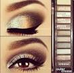 Eyeshadow looks with naked palette