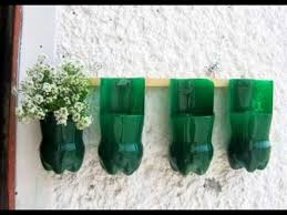 Resultado de imagen para reciclaje con botellas de plastico