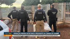Operação do Gaeco investiga prática de crimes sexuais em Xambrê