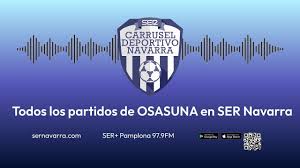 Directo: Sigue el streaming del Osasuna-Espanyol en Carrusel Deportivo Navarra