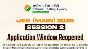 JEE Main 2026: NTA reopens Session 2 application window at jeemain.nta.nic.in, till March 13