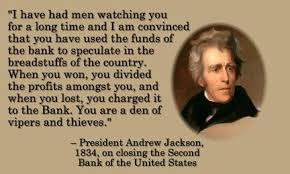 Andrew Jackson Bank Quotes. QuotesGram via Relatably.com