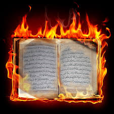 Bildresultat för Americans In Wyoming Burn the Qu'ran