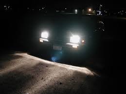 Image result for car headlight in dark