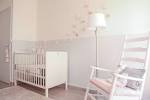 Theme coordonnee chambre bebe fille papillon