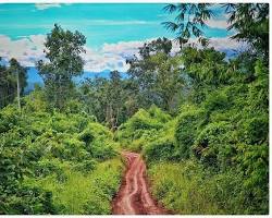 Image of Hikers on a challenging trail in the Cardamom Mountains