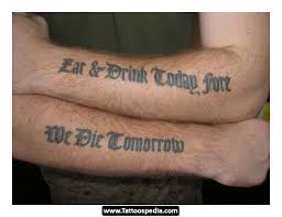 Great Tattoo Quotes For Men | New Tattoos via Relatably.com