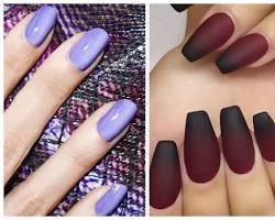 Image of Ombre nails nail art design