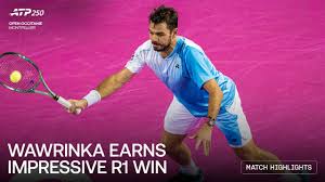 Wawrinka downs Medjedovic for historic win in Montpellier