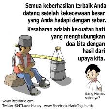 Hasil gambar untuk kata mutiara kesabaran hidup