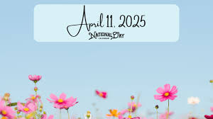 April 11, 2025: A Day Packed with National Celebrations