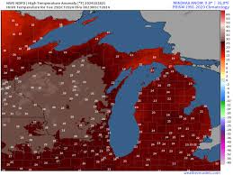 Tropical Shirt Warning: Record highs will be shattered all across Michigan