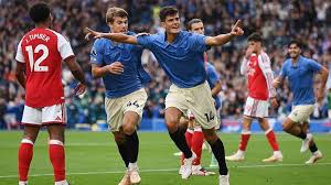 Brighton 3-0 Arsenal: Seagulls soar to end Gunners’ nine-match Premier League winning streak — BBC