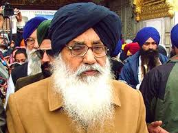 In this 2007, file photo, Parkash Singh Badal, chief minister of the Indian state of Punjab, pays obeisance at the Golden Temple in Amritsar, India. AP - ParkashSinghBadal_AP_NEW