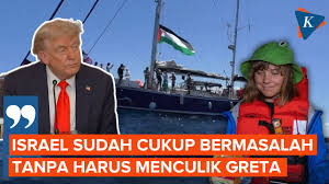 Tepis Klaim Penculikan Israel, Trump Sebut Greta Thunberg Aneh dan Pemarah