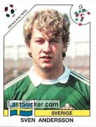 Sven Andersson (Group C - Sverige). 231. Panini FIFA World Cup Italia 1990 - 231