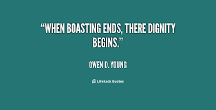 Boasting Quotes. QuotesGram via Relatably.com
