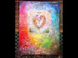 Résultat de recherche d'images pour "watercolor heart quilts"