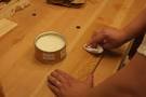 Wood finishing wax