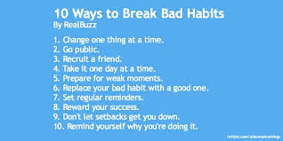 Wright Thurston on Twitter: &quot;10 Ways to Break Bad #Habits ... via Relatably.com