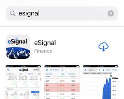 eSignal app的圖片