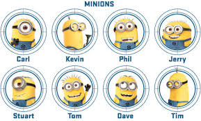 Hasil gambar untuk gambar minions dan biodatanya