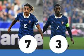 Les notes de France - Belgique : Yoro séduisant, Dembélé encore décevant — L'Équipe