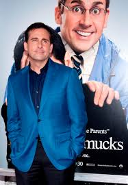 Steve Carell posed perfectly in front of the poster for his new movie, Dinner for Schmucks, at the premiere in New York City. Also starring Paul Rudd and ... - steve-carell-dinner-for-schmucks