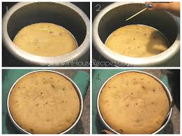 Image result for how to make cake at home in pressure cooker