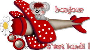 R�sultat de recherche d'images pour "gif bon lundi"