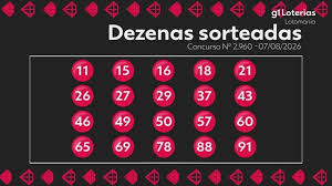 Lotomania hoje: resultado do concurso 2960 e números sorteados