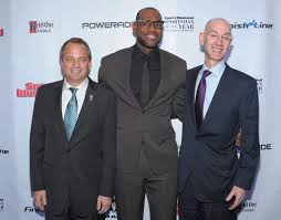 LeBron James and Mark Ford - 2012 Sports Illustrated Sportsman Of The Year ...