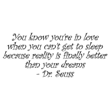 You know you&#39;re in love when you can&#39;t get to sleep because ... via Relatably.com