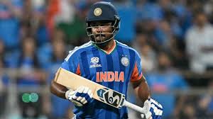What's the highest successful run chase in a T20 World Cup knockout match after Sanju Samson powers India to 253/7?
