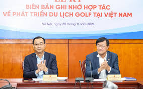 Bước tiến mới cho du lịch golf Việt Nam