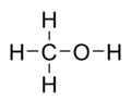 Hasil gambar untuk bentuk ikatan metanol