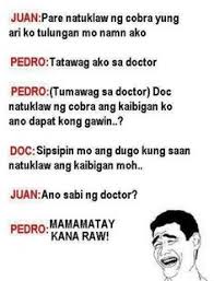Funny Jokes Tagalog Quotes Tumblr | Funny Jokes | Pinterest ... via Relatably.com