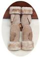 Images for shearling mittens
