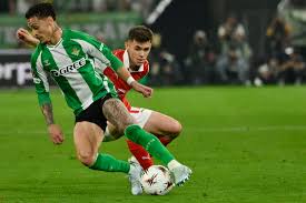 Remonta Braga al Betis y avanza a Semifinales de la Liga Europa -