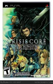 Resultado de imagem para FINAL FANTASY VII CRISIS CORE PSP