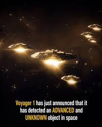 Voyager detects unknown moving object in space