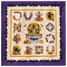 Image result for Halloween style quilt