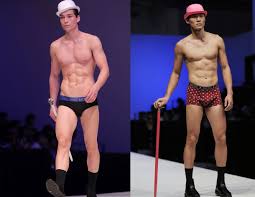 Resultado de imagem para desfile cuecas andrew christian
