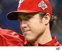 Chase Utley is one of most productive 2B in baseball when healthy. The Phillies on 5 straight Division Titles from 2007 – 2011 under his leadership. - chase-utley-200la-ap