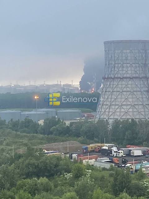 Ukrainian drones reportedly strike St. Petersburg oil terminal as part of broader campaign against Russian energy facilities; multiple regions face drone attacks.