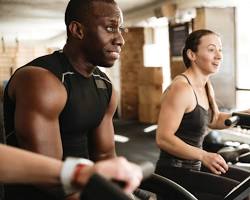 Image of people exercising