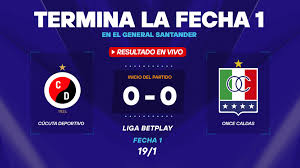 Cúcuta vs Once Caldas hoy: Resultado EN VIVO, minuto a minuto, goles y tabla de posiciones